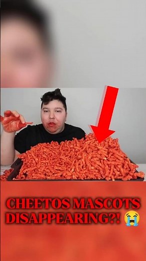 Why Are CHEETOS MASCOTS Disappearing? 😳🧀 #shorts