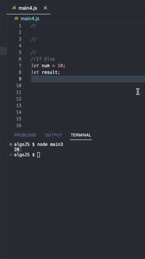 Thom Code on Instagram: "Effortlessly Use the Ternary Operator in Your JavaScript Code How to use the turnary operator, a useful alternative to the if else statement, useful for coding interviews at companies like Microsoft, Amazon, Apple and Google #softwareengineering​ #javascript​ #codinginterview​ #shorts​"