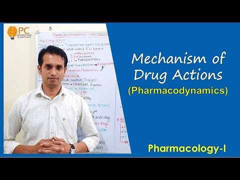 Pharmacodynamic: Mechanism of Drug Action by Receptors, Enzymes, Ion Channels, and Transporters