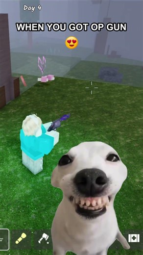 When you get OP gun. 😍