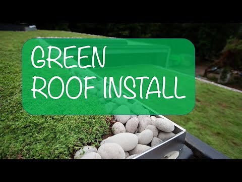 Green Roof Install using EverMat™ Core
