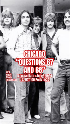 Chicago “Questions 67 And 68” #60s #60smusic #chicago #chicagoband #petercetera