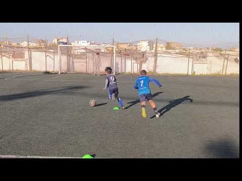 2 exercises u8 passing receiving dribbling and finishing under pressure drill #soccer #futbol #u10