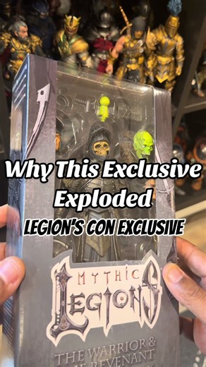 This is why con exclusives hit different. #MythicLegions #ActionFigureCollectors #ToyCommunity #FigureReels #CollectorLife