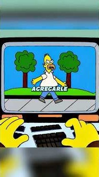 Bart creates a show about Homer 🤣 #thesimpsons #simpsons
