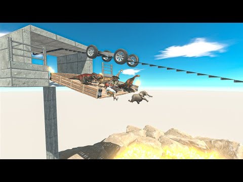 Zipline Tour in ARBS - Animal Revolt Battle Simulator