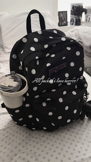 Pack My New Polkadot College Backpack: What’s Inside (Essentials)