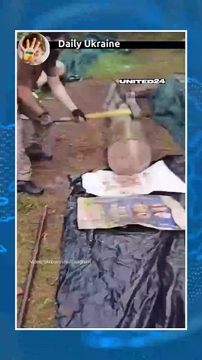 804K views · 4.9K reactions | Ukrainian Soldier Removes Explosives From Russian Bomb With a Hammer #warinukraine #UA_News #TopNews | Daily Ukraine | Facebook