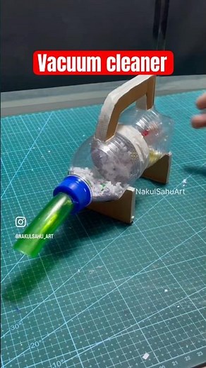 vacuum cleaner model for #school exhibition diy easy project_ NakulSahuArt