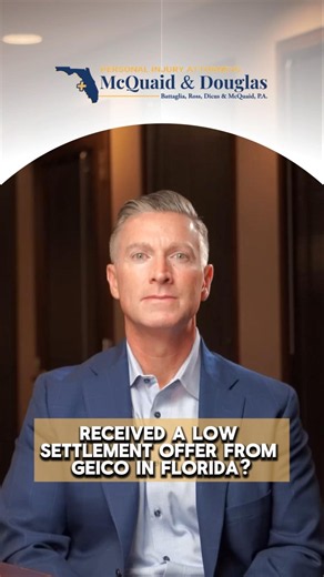 Received a Low Settlement Offer From Geico in Florida? 🦎