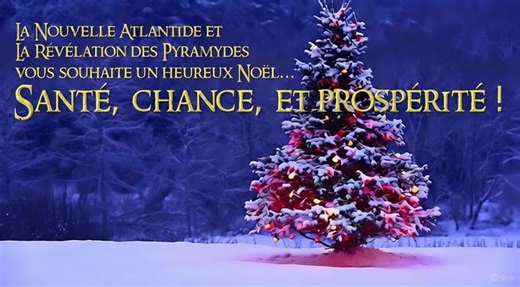 Noël 2025 de LNA et de LRDP ; Santé, chance, et prospérité ! | La Révélation Des Pyramides Les Films Jacques Grimault Auteur