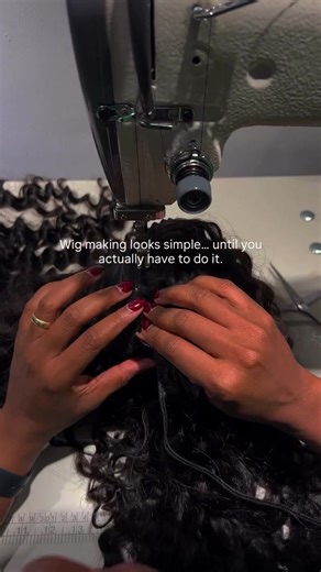 A lot of people try wig making and get stuck because they’re either guessing or copying bits and pieces from different videos. Whether you want a wig made for you, or you want to learn how to make wigs properly, the foundation matters. From preparing bundles to sewing neatly and building a unit that fits well — it’s a process, and it’s one that’s easier when it’s done right. We offer wig making services for clients who want neat, well-constructed units, and wig making training (online and physic