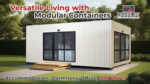 Discover Versatile Living with Modular Containers | Accommodation, Dormitory, Office, and More!
