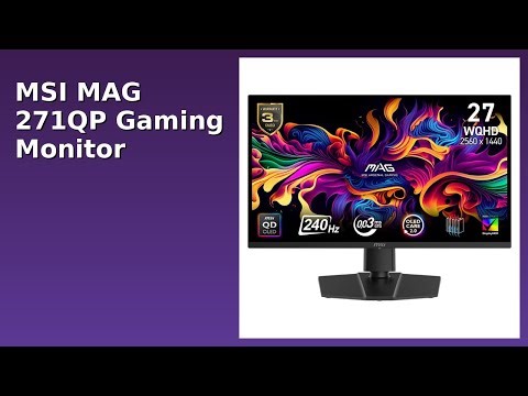 REVIEW (2025): MSI MAG 271QP Gaming Monitor. Features.