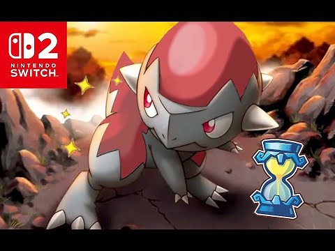 Fossil week epic rare shiny space time Cranidos encounter!