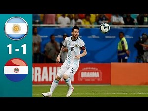 Argentina vs Paraguay 1-1 All Goals & Highlight 20/6/2019 - Copa America 2019