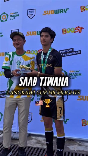 TWK Football Club on Instagram: "Golden Boot secured. Highlights loaded. Saad Tiwana showtime 🎯🔥 #football #viral #soccerskills #reels #explorepage"