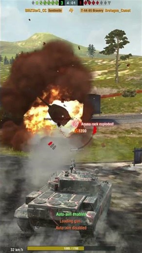 OMG THAT BLOW! #Ammorack #Shorts #WotBlitz #Gameplay #Trending #Viral #Sentinell