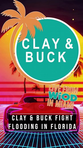 Clay Joins Buck at WIOD in Miami Despite Record Rainfall Subscribe On YouTube! Search Clay & Buck! #ClayAndBuck #ClayTravis #BuckSexton #Florida #Flooding | The Clay Travis and Buck Sexton Show