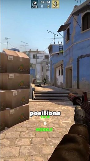 Defence mode Yprac Mirage Guide - csgo aim training