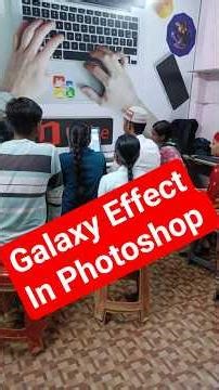 “Galaxy effect ne pura scene change kar diya 🪐🔥” #photoshopCreativities #photoshop #computer