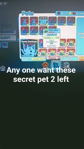 tap simulator free secret pet ♥️