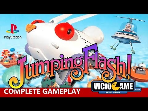 🎮 Jumping Flash! (PlayStation) Complete Gameplay