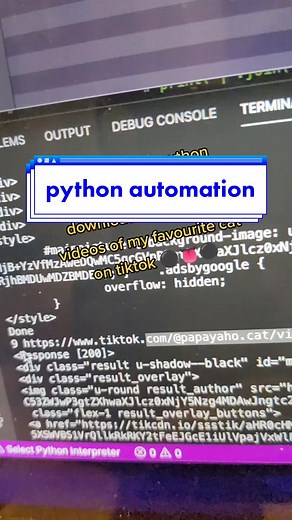 python baby ⚫👅⚫ #code #coding #programming #softwareengineer #techtok #tech #computerscience #devcrew