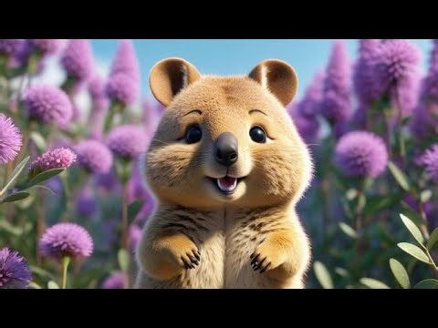 Plush Quokkas Go Grin Grin Grin | Nursery Rhyme | Kids Songs | Baby Music