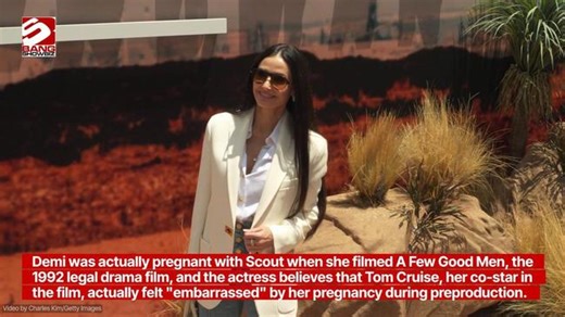 Demi Moore put a lot of pressure on herself in her early years in Hollywood