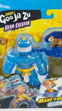 Goo Jit Zu Hero Creator Glowing Tyro Dinosaur Fighter #dinosaurs #toys