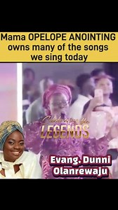 2.9K reactions · 165 shares | Mama Opelope Anointing composed many of songs we sing in praise and worship today... Great kudos to you mama... My by Adeyinka Alaseyori #tujuka | Isaac Alagbe Tujuka | Facebook