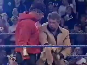 9.SABLE AND STEPHANIE MCMAHON FIGHT IN RING SEGMENT.