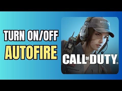 How to Turn On/Off AUTOFIRE in COD Mobile - Simple/Advanced Modes in Call of Duty Mobile