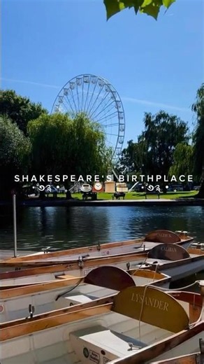 A Trip to Stratford-upon-Avon📚✨ Visiting Shakespeare’s Birthplace|England Travel Vlog|#travelvlog