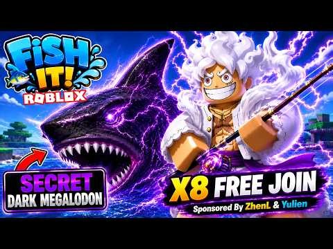 X8 FREE JOIN | FISH IT | LIVE ROBLOX INDONESIA #fishitroblox #robloxfishit #fishit #roblox