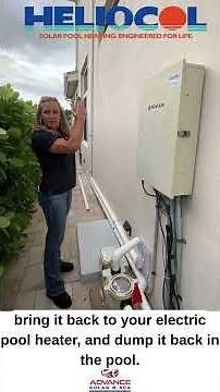 Best Pool Heating Options in Southwest Florida | Solar + Heat Pump Combo #poolheating #heliocol