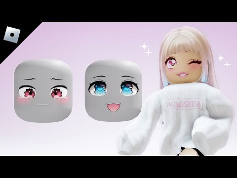 ＊急いで＊♡またまたかわいい顔が無料だよ♡【ROBLOX】カタログから可愛い顔がゲットできる♡【ロブロックス】GetFREE cute face item✨