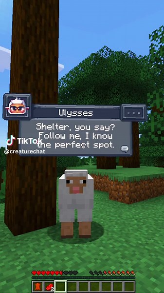 I'm all for adventures, but.. I just can't bring myself to follow a sheep into a dark cave XD #minecraftmod #creaturechat #minecraftmemes #cursedminecraft #moddedminecraft #minecraft #minecraftmods #minecraftjava