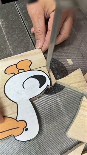 I would like to share this duck wood art jigsaw that turns imagination into reality. 🦆🔥 #Shorts #DIY #Woodcraft #Woodworking | Toy Master USA
