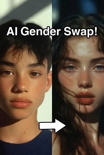 This AI swaps your gender in seconds 😳🔥 Which one is craziest? 👆