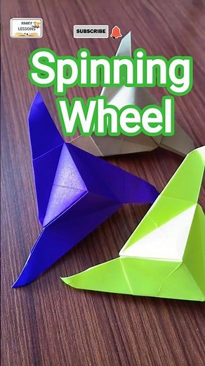Spinning Wheel Origami| Folding |Origami Tutorial #folding #origami #origamitutorial #diy #craft