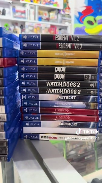 Nuevos juegos usados disponibles en Techno Games Buga