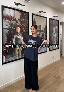 DIY Photo Wall Update: Loving My New Frames!