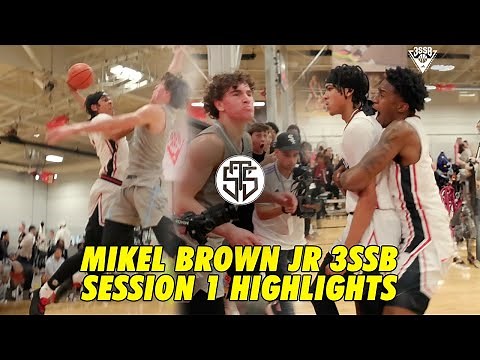 MIKEL BROWN JR IS THE MOST SKILLED GUARD IN AMERICA! | Dominates #3SSB Session 1 | Full Highlights