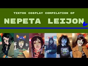 Nepeta Leijon 💚 Homestuck Cosplay Tiktok Compilation