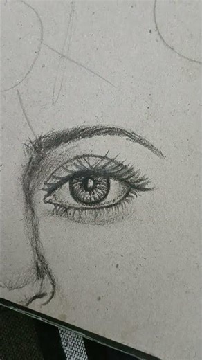 How to Draw a Realistic Eye 👁️ (Quick Study)