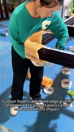 Regarding window transport packaging #aluminum #casementwindow