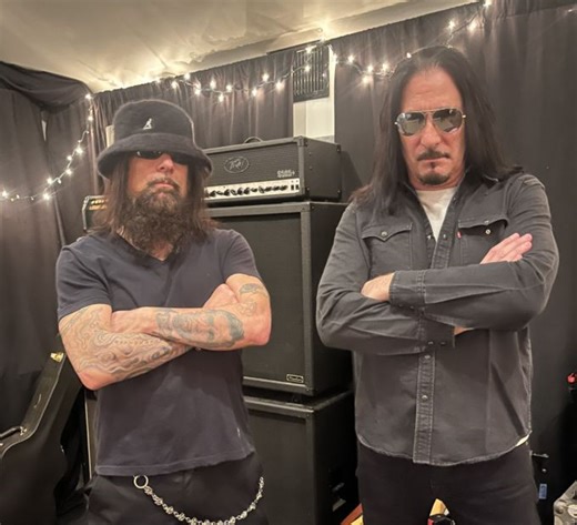 JOHNNY KELLY & DAN LORENZO Discuss New Cover Album “Completely Covered In Black”