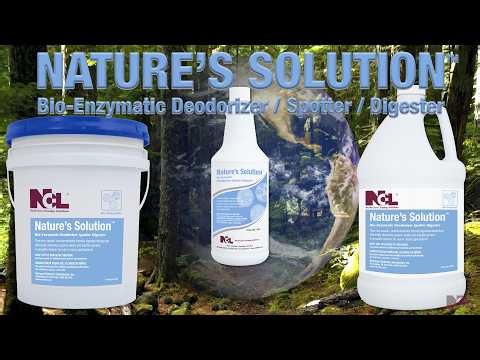 NATURE'S SOLUTION™ Bio-Enzymatic Deodorizer / Spotter / Digester
